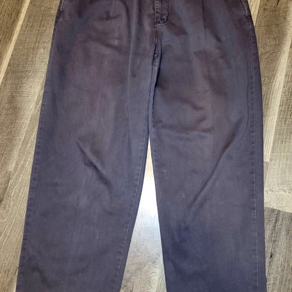 Polo Ralph Lauren Mens Dark Gray Cuffed Pants Size 34×30 - Picture 5 of 9